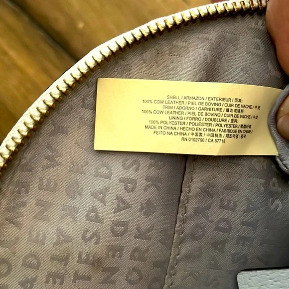 Beautiful Classic Kate Spade Sadie Dome Leather Crossbody Satchel Purse - Picture 7 of 8